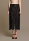 Translucent Two-layer Skirt