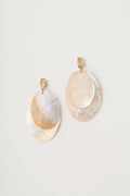 BRASS PENDANT EARRINGS