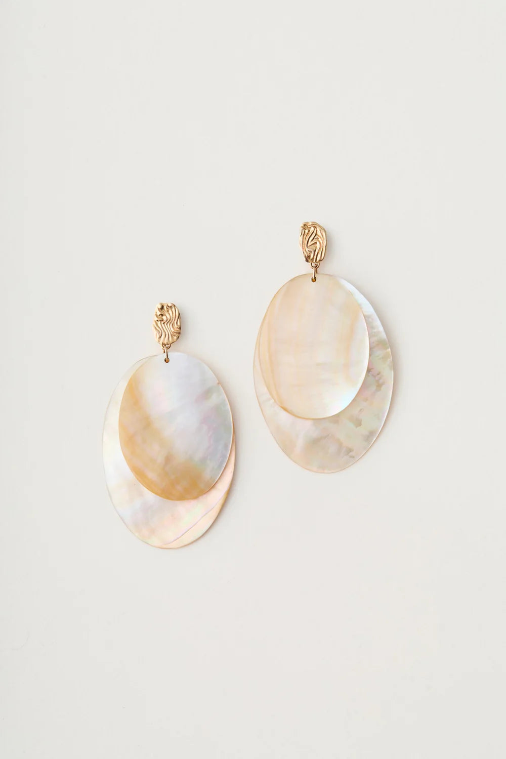 BRASS PENDANT EARRINGS