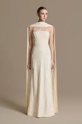 Fluid Brocade Dress