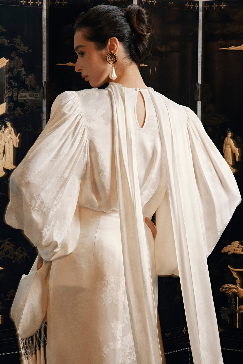 Contour Silk Blouse