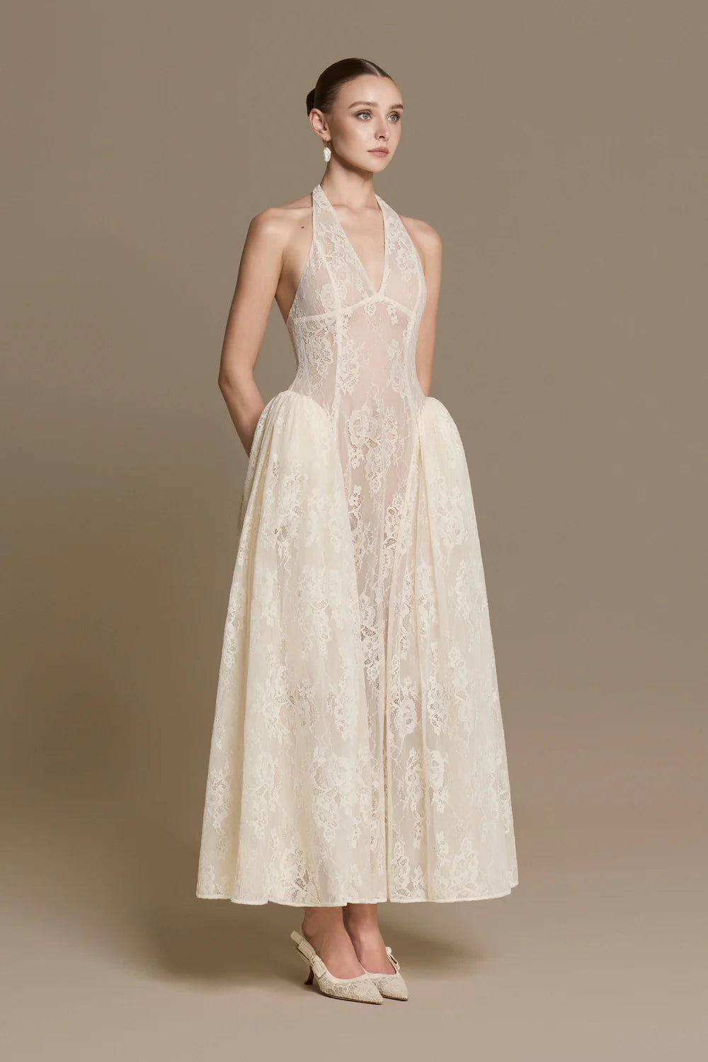 Ethereal Lace Dress image drigital