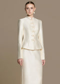 Silhouette Jacket - Cream White